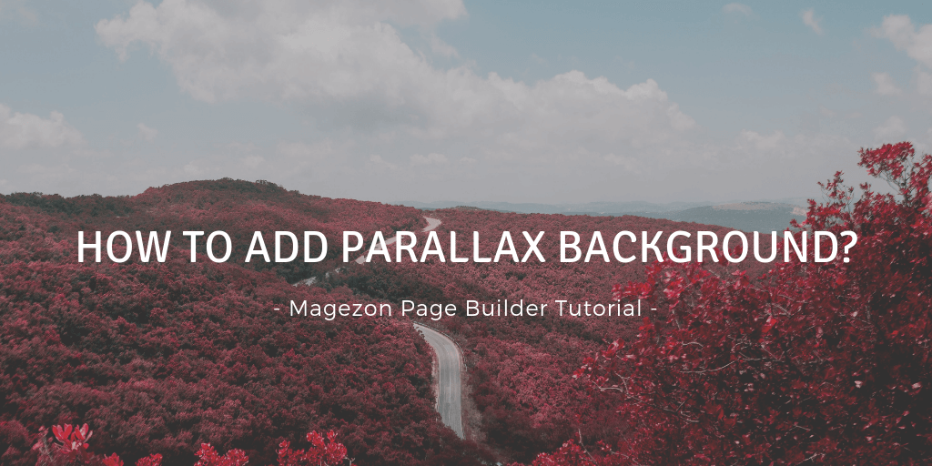 How to add parallax background